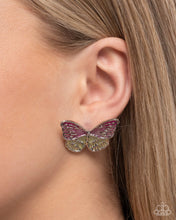 Load image into Gallery viewer, Paparazzi Earrings Aerial Appreciation - Pink Coming Soon
