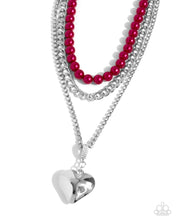 Load image into Gallery viewer, Paparazzi Necklace Easy Elevation - Red
