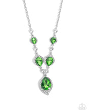 Load image into Gallery viewer, Paparazzi Necklace SPADES of Shimmer - Green Coming Soon
