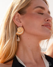 Load image into Gallery viewer, Paparazzi Earrings Conch Calypso - Gold Coming Soon
