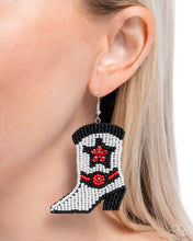 Load image into Gallery viewer, Paparazzi Earrings Beaded Boot - Multi Coming Soon
