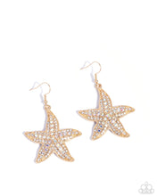 Load image into Gallery viewer, Paparazzi Earrings Starfish Spectacle - Gold Coming Soon
