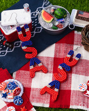 Load image into Gallery viewer, Paparazzi Earrings Pampered Patriot - Multi Coming Soon
