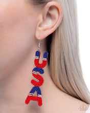 Load image into Gallery viewer, Paparazzi Earrings Pampered Patriot - Multi Coming Soon
