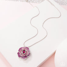 Load image into Gallery viewer, Paparazzi Necklace Blossoming Belle - Pink LOP April 2025 Coming Soon
