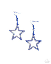 Load image into Gallery viewer, Paparazzi Earrings Steady Stars - Blue Coming Soon
