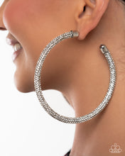 Load image into Gallery viewer, Paparazzi Earrings Classy Condition - White LOP May 2025 Coming Soon
