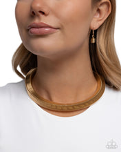 Load image into Gallery viewer, Paparazzi Necklace Sleek Suite - Gold Coming Soon
