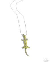 Load image into Gallery viewer, Paparazzi Necklace Salamander Statement - Green Coming Soon
