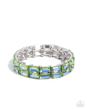 Load image into Gallery viewer, Paparazzi Bracelet Symmetrical Statement - Green Coming Soon
