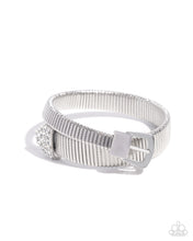 Load image into Gallery viewer, Paparazzi Bracelet Belted Brilliance - White Coming Soon
