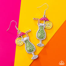 Load image into Gallery viewer, Paparazzi Earrings Delightful Daiquiri - Green Coming Soon
