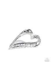 Load image into Gallery viewer, Paparazzi Hair Clip Heartfelt Hint - Silver Coming Soon

