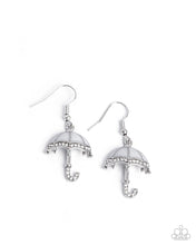 Load image into Gallery viewer, Paparazzi Earrings Unrivaled Umbrella - White Coming Soon
