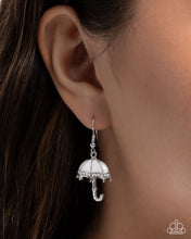 Load image into Gallery viewer, Paparazzi Earrings Unrivaled Umbrella - White Coming Soon
