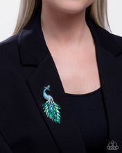 Load image into Gallery viewer, Paparazzi Brooch Peacock Pedestal - Blue Coming Soon

