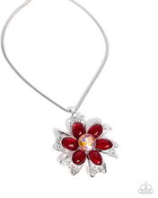 Load image into Gallery viewer, Paparazzi Necklace Floral Figurehead - Red Coming Soon
