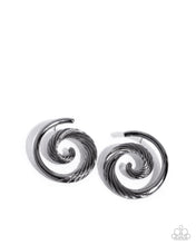 Load image into Gallery viewer, Paparazzi Earrings Spiral Silhouette - Black Coming Soon
