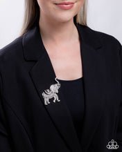 Load image into Gallery viewer, Paparazzi Brooch Elephant Embrace - Black Coming Soon
