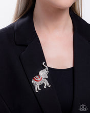 Load image into Gallery viewer, Paparazzi Brooch Elephant Embrace - Red Coming Soon
