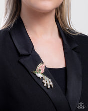 Load image into Gallery viewer, Paparazzi Brooch Hummingbird Homage - Green Coming Soon
