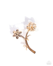 Load image into Gallery viewer, Paparazzi Brooch Blooming Boutonniere - Gold Coming Soon
