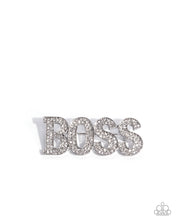 Load image into Gallery viewer, Paparazzi Brooch Blingy Boss - White Coming Soon
