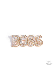 Load image into Gallery viewer, Paparazzi Brooch Blingy Boss - Gold Coming Soon
