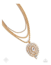 Load image into Gallery viewer, Paparazzi Jewelry Adorably Administrative - Gold Necklace
