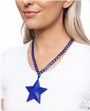 Load image into Gallery viewer, Paparazzi Necklace ~ Stellar Selfie - Blue
