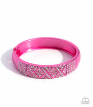 Load image into Gallery viewer, Paparazzi Bracelet Refulgent Rebel Pink
