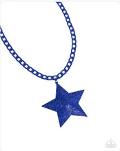 Load image into Gallery viewer, Paparazzi Necklace ~ Stellar Selfie - Blue
