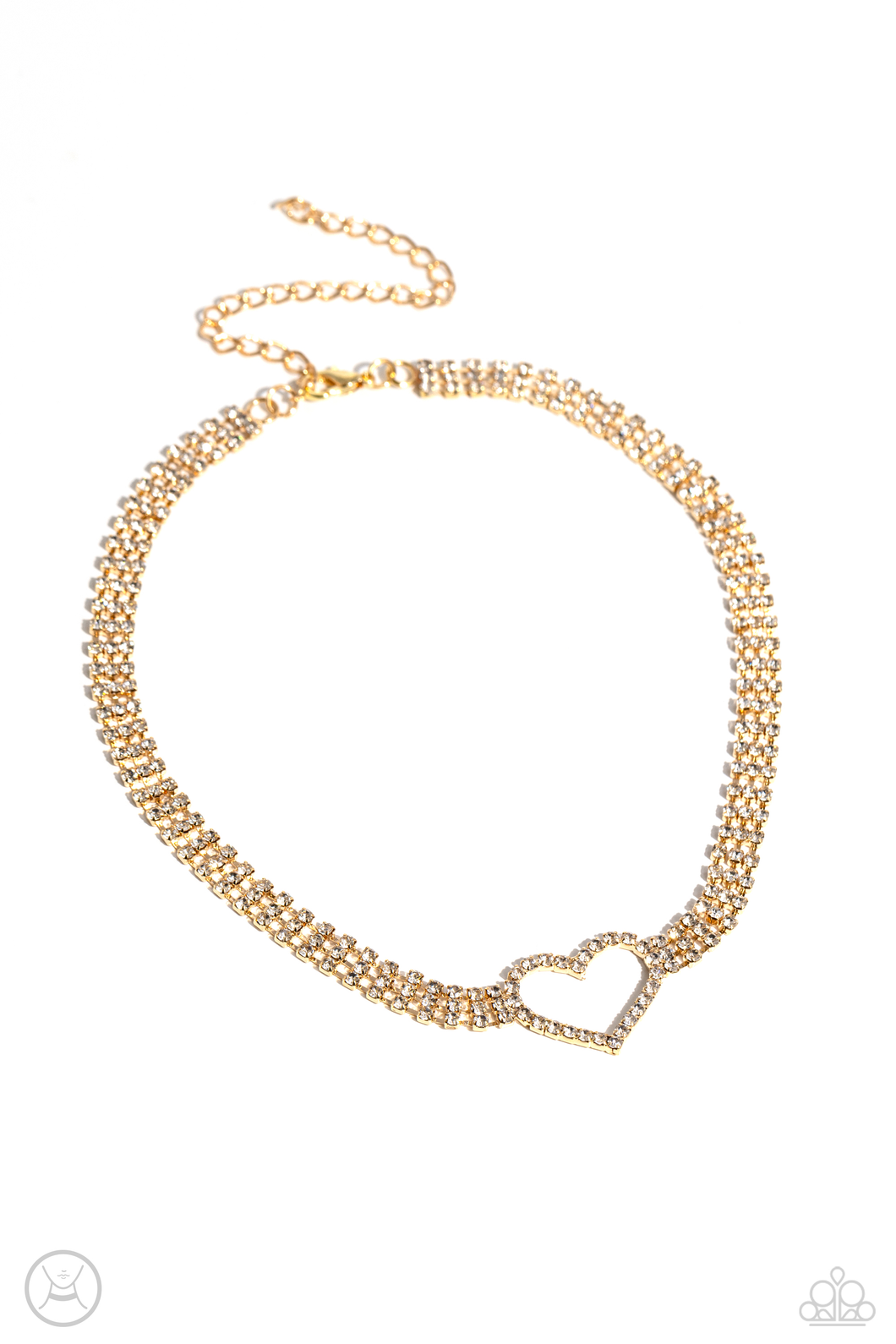 Paparazzi Necklace Rows of Romance - Gold Coming Soon