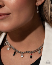 Load image into Gallery viewer, Paparazzi Necklace Shopaholic Slay - Red LOP July 2024
