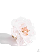 Load image into Gallery viewer, Paparazzi Ring Petal Privilege - White LOP July 2024
