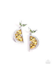 Load image into Gallery viewer, Paparazzi Earrings Lady Lemon - Yellow Coming Soon
