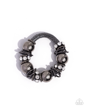 Load image into Gallery viewer, Paparazzi Bracelet Coiled Confidence - Black Coming Soon
