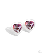 Load image into Gallery viewer, Paparazzi Earring Heart-Pounding Haute - Pink Coming Soon
