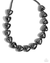 Load image into Gallery viewer, Paparazzi Necklace Hello Heartstrings - Black Coming Soon
