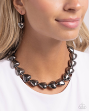 Load image into Gallery viewer, Paparazzi Necklace Hello Heartstrings - Black Coming Soon
