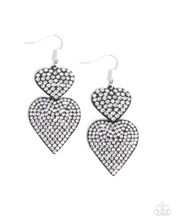 Load image into Gallery viewer, Paparazzi Earrings Never Enough Sparkle - Black
