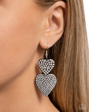 Load image into Gallery viewer, Paparazzi Earrings Never Enough Sparkle - Black
