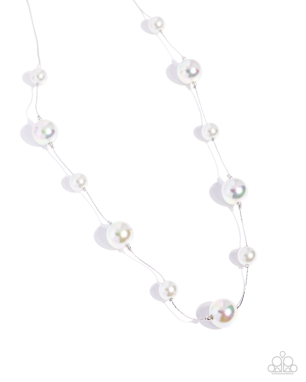 Paparazzi Necklace Park Avenue Pearls - Silver Coming Soon