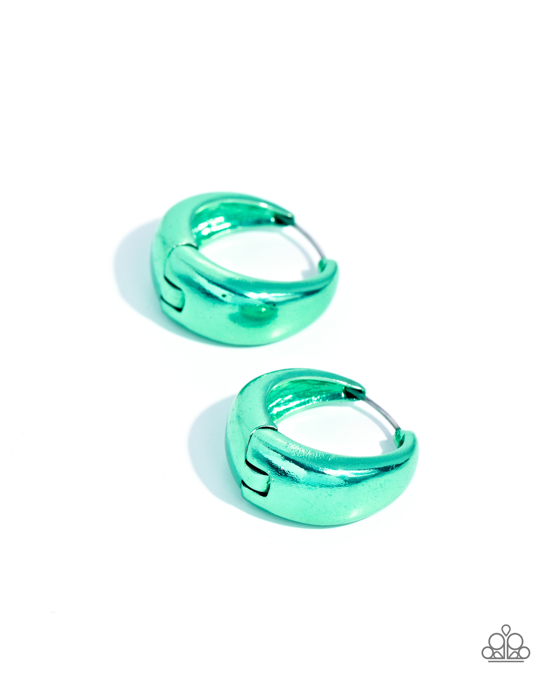 Paparazzi Earrings Colorful Curiosity - Green Coming Soon