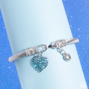 Paparazzi Bracelet Heart Hour - Blue