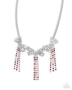 Paparazzi Necklace Victorian Influence - Red Coming Soon