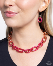 Load image into Gallery viewer, Paparazzi Necklace Nuanced Nightlife - Pink Coming Soon
