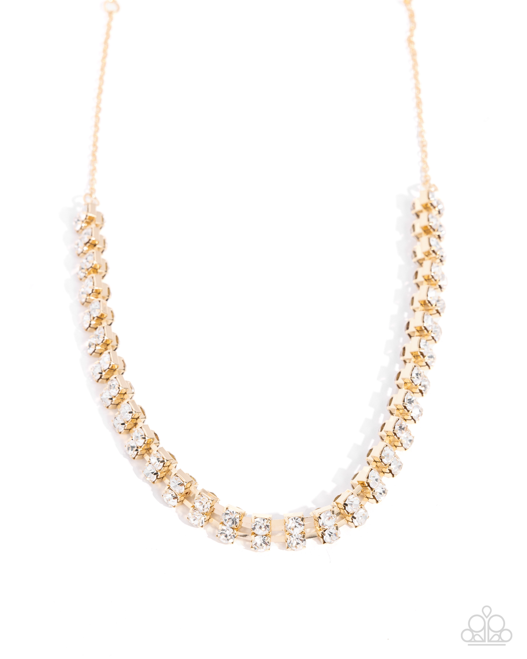 Paparazzi Necklace Linked Lady - Gold Coming Soon