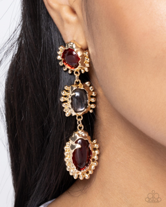 Paparazzi Earring Emotional Elegance - Red Coming Soon