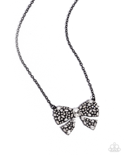 Load image into Gallery viewer, Paparazzi Necklace Bewitching Bow - Black Coming Soon
